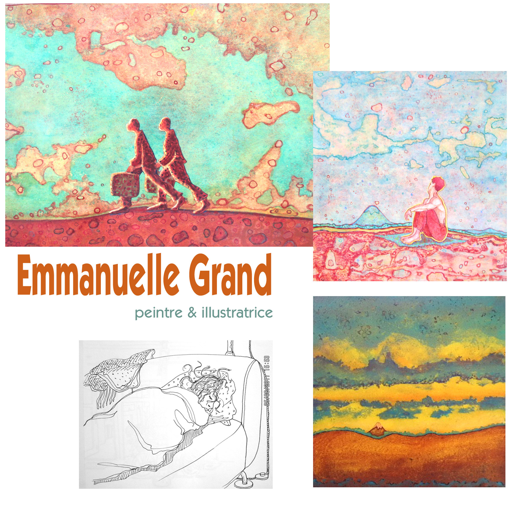 2018-Emmanuelle Grand Peintre & Illustratrice