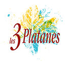 Logo les 3 platanes
