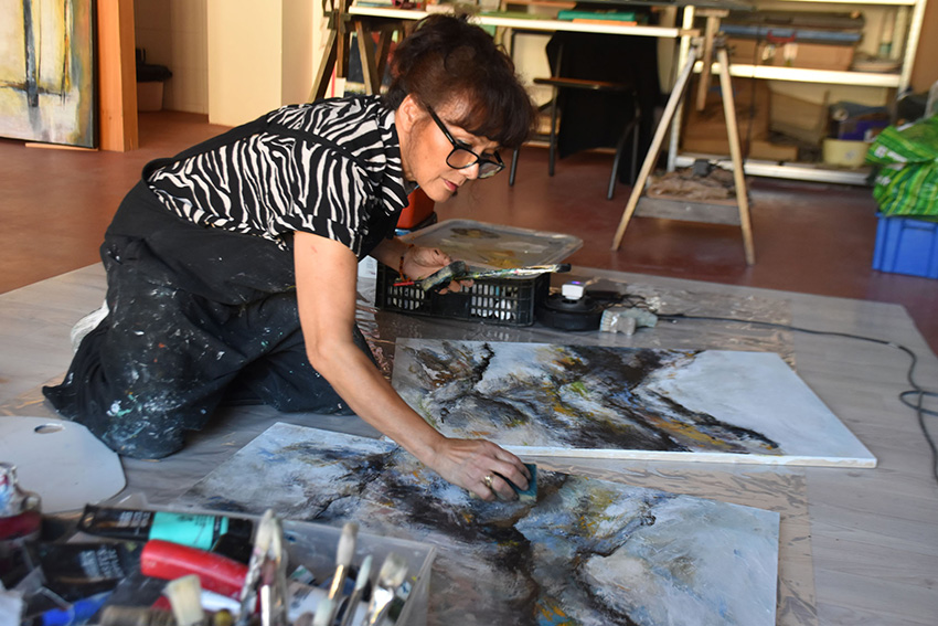 Anne Clo peintre Nyons