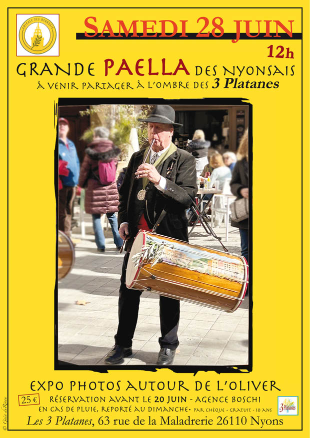 Grande Paella de l’Amicale des Nyonsais