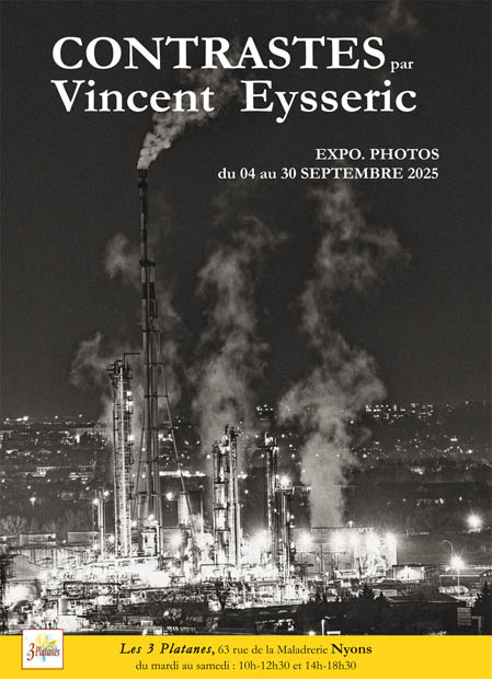 Lire la suite à propos de l’article Contrastes • Expo photos de Vincent Eysseric
