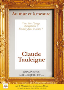 Lire la suite à propos de l’article Au mur et à mesure • Expo photo de Claude TAULEIGNE