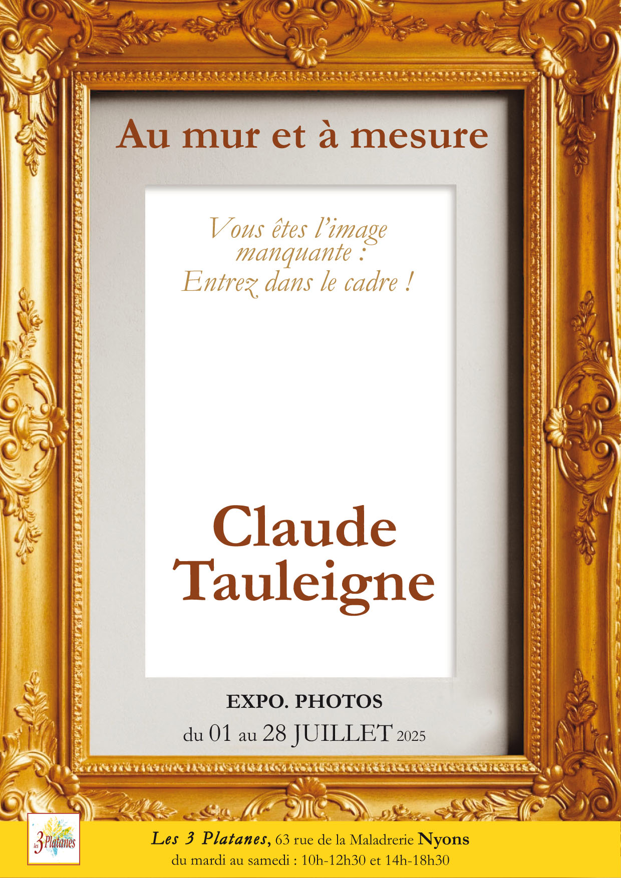 You are currently viewing Au mur et à mesure • Expo photo de Claude TAULEIGNE