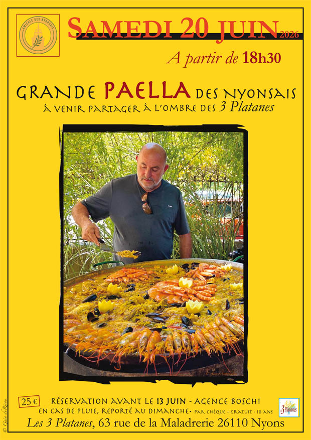 Lire la suite à propos de l’article Repas paella