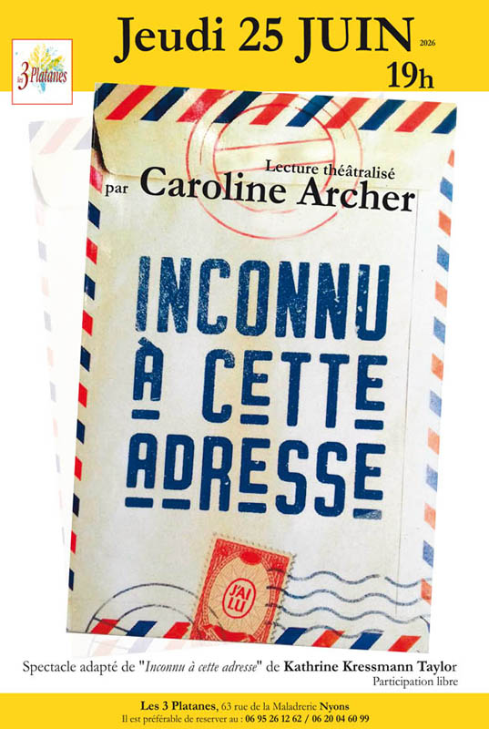 Lire la suite à propos de l’article Inconnu à cette adresse