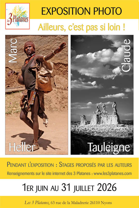 Lire la suite à propos de l’article Claude Tauleigne & Marc Heller • Exposition photos
