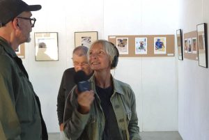 Expo Claude Tauleinge et MArc par RAdio Micheline