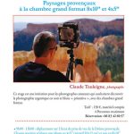 Stage Paysages provençaux à la chambre grand format 8×10’’ et 4×5’’ par Claude Tauleigne