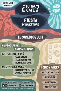 Inauguration Toma Café